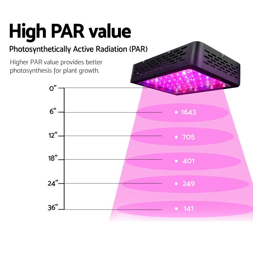 Greenfingers 600W Grow Light LED Full Spectrum Indoor Plant All Stage Growth-5