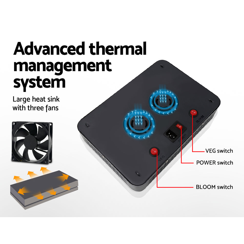 Greenfingers 1000W Grow Light LED Full Spectrum Indoor Plant All Stage Growth-3