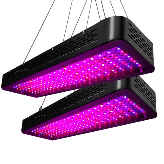 Green Fingers 2X 2000W Grow Lights LED Full Spectrum Indoor Plant All Stage Growth-0