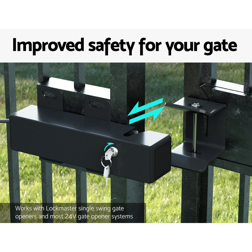 Lockmaster Automatic Electric Gate Lock for DC 24V Swing Gate Opener Gate Lock-2