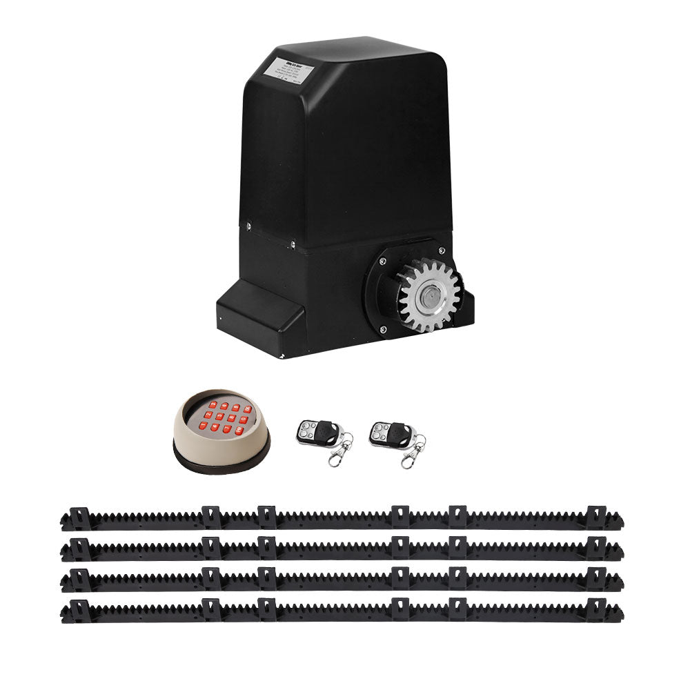 Lockmaster Automatic Sliding Gate Opener Kit Keypad 4M 1000KG-0