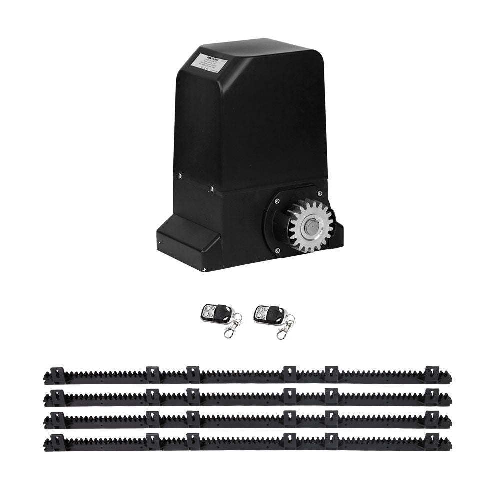 Lockmaster Automatic Sliding Gate Opener Kit 4M 1000KG-0