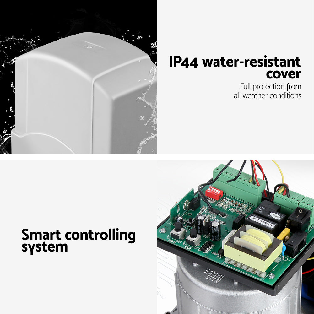 LockMaster Electric Sliding Gate Opener 800KG Keypad 4M-4