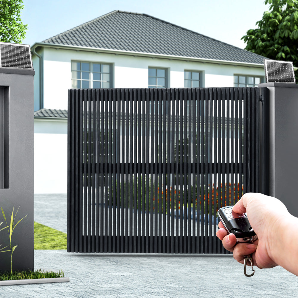 Lockmaster Single Swing Gate Opener 600KG 20W Solar Panel-7