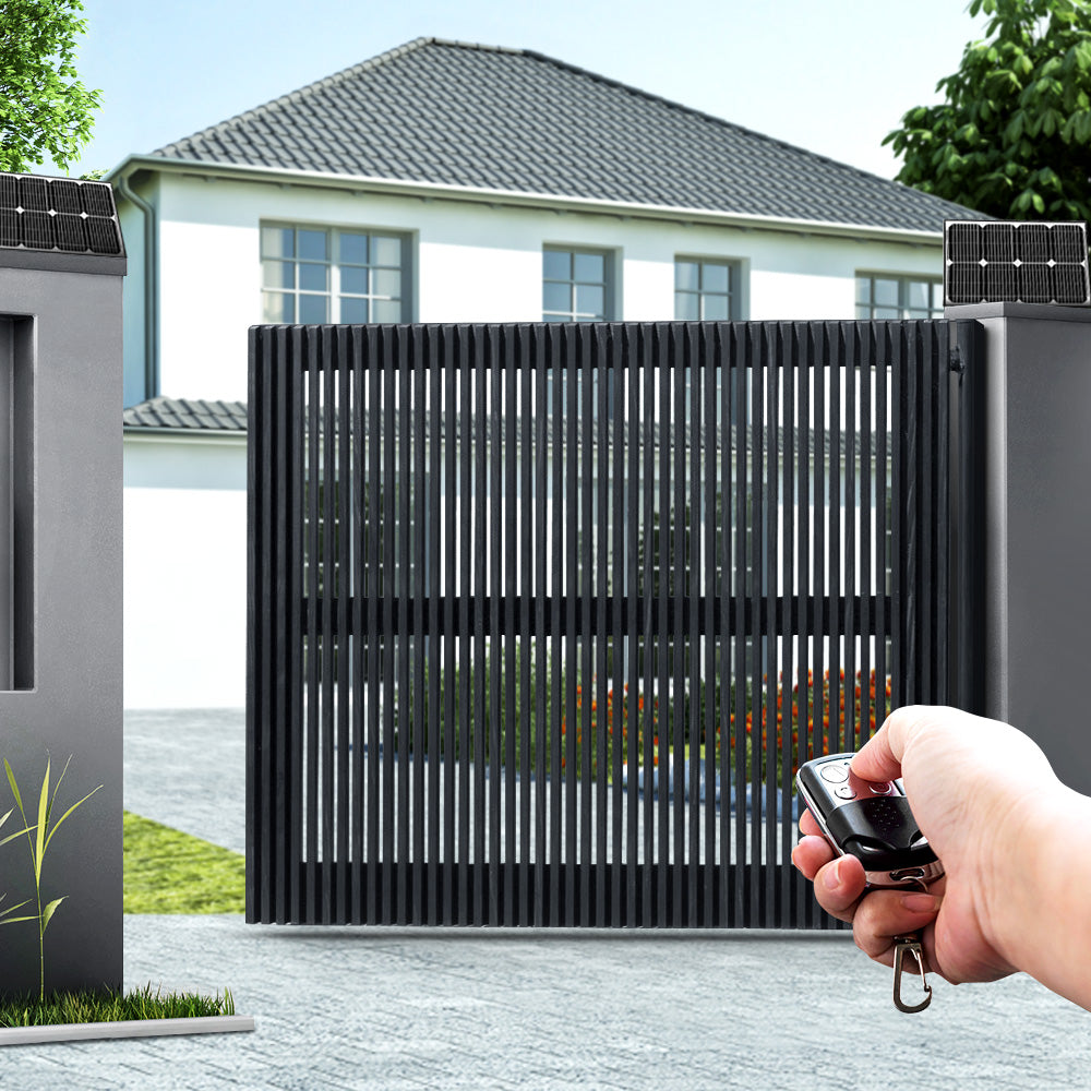 Lockmaster Single Swing Gate Opener 600KG 40W Solar Panel-7