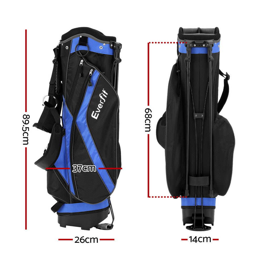 Everfit 6 Way Dividers Golf Bag Stand Insulated Carry Bag Zippered Rain Cover-1