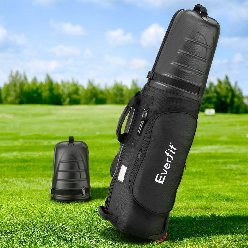 Everfit Golf Travel Bags for Airlines with Wheels Golf Clubs Hard Case Foldable-6