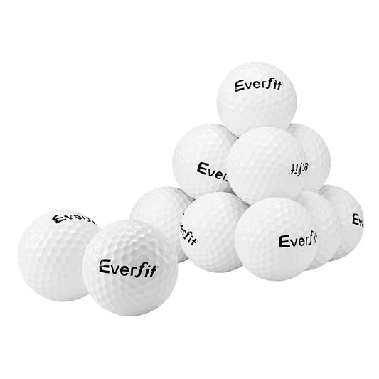 Everfit 12Pcs Golf Ball Set Reusable Distance Golf Balls Practice Training-0