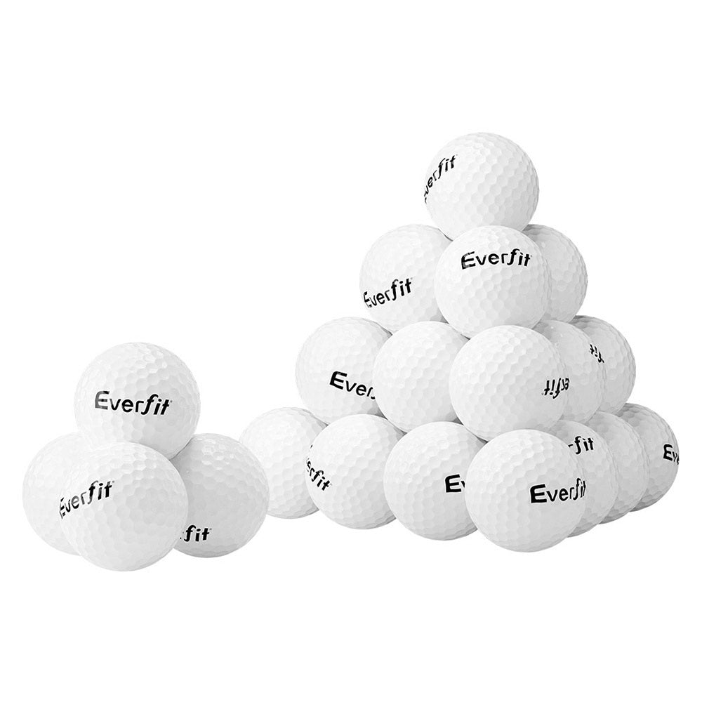 Everfit 24pcs Golf Ball Set Reusable Distance Golf Balls Practice Training-2