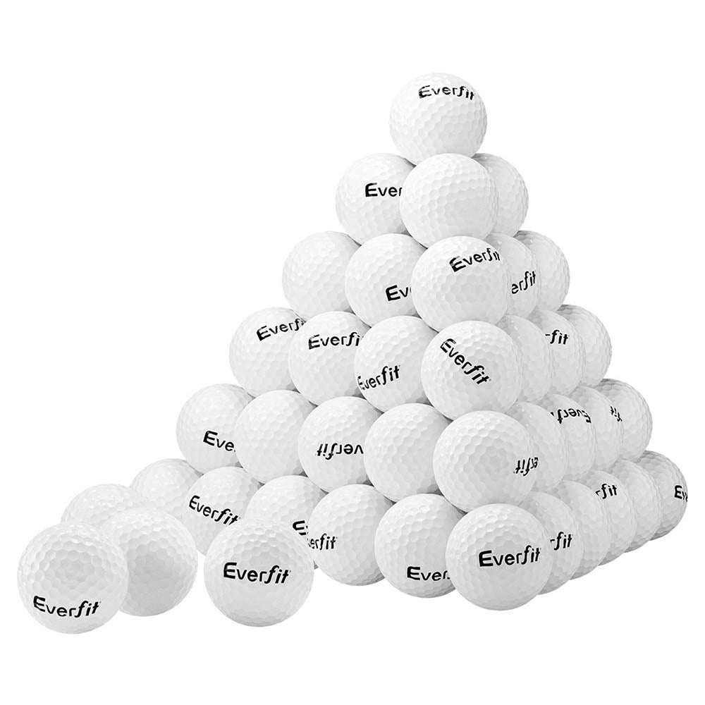 Everfit 60pcs Golf Ball Set Reusable Distance Golf Balls Practice Training-0