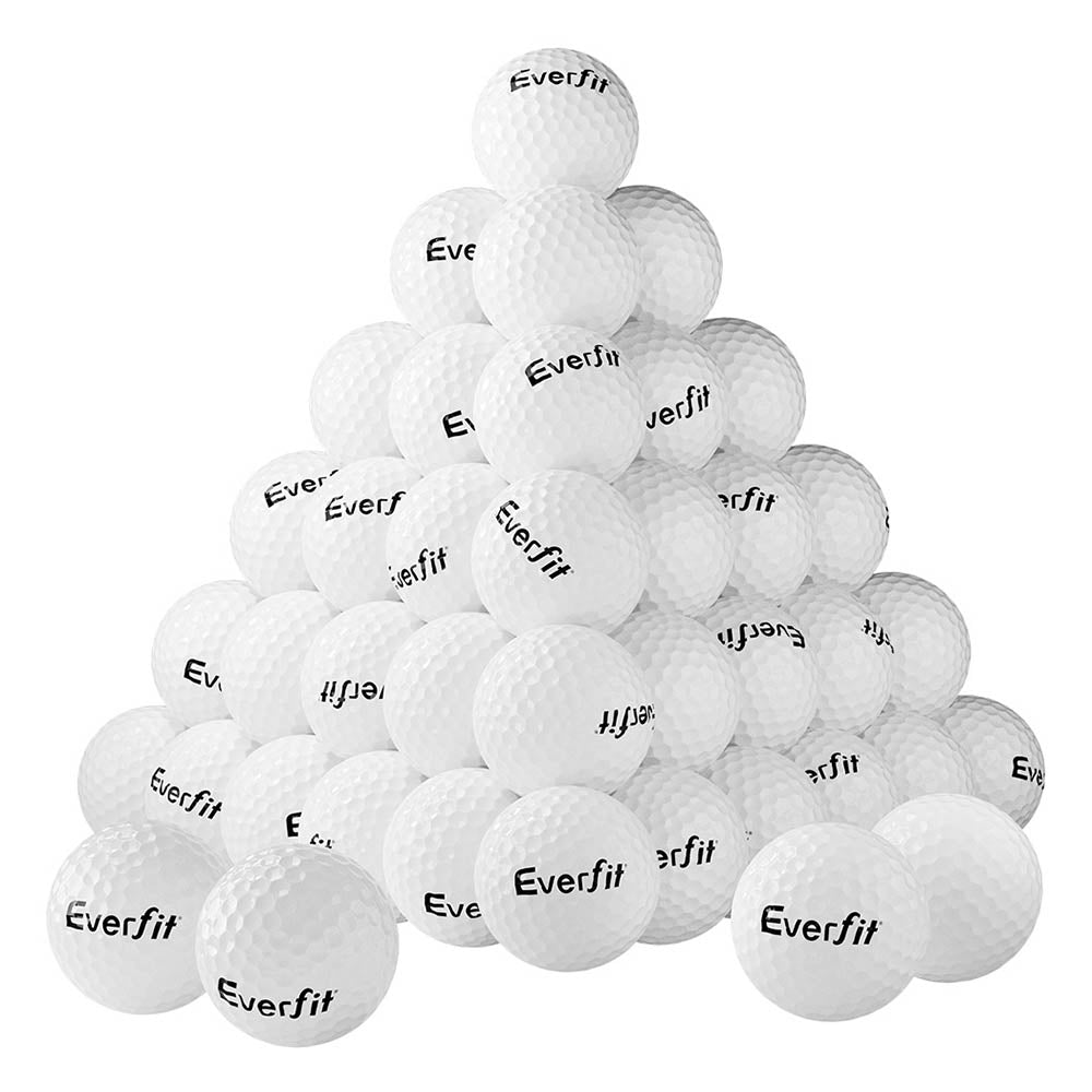 Everfit 60pcs Golf Ball Set Reusable Distance Golf Balls Practice Training-2