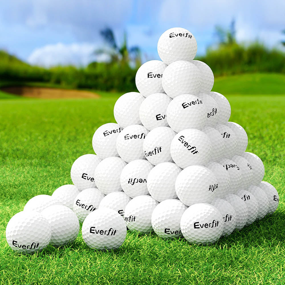 Everfit 60pcs Golf Ball Set Reusable Distance Golf Balls Practice Training-6