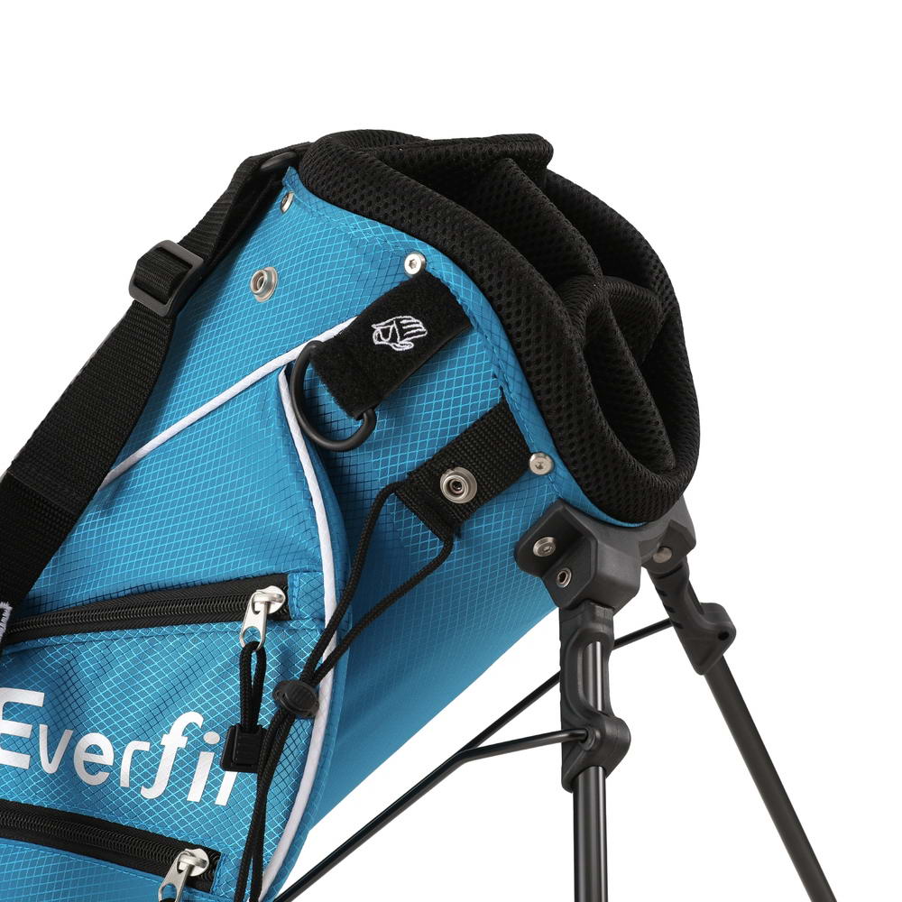 Everfit Golf Clubs Set Junior Right Handed Golf Wedges Iron Golf Stand Bag-3