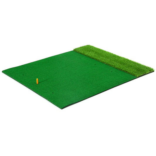 Everfit Golf Hitting Mat Portable Driving Range Practice Training Aid 2 in 1-0