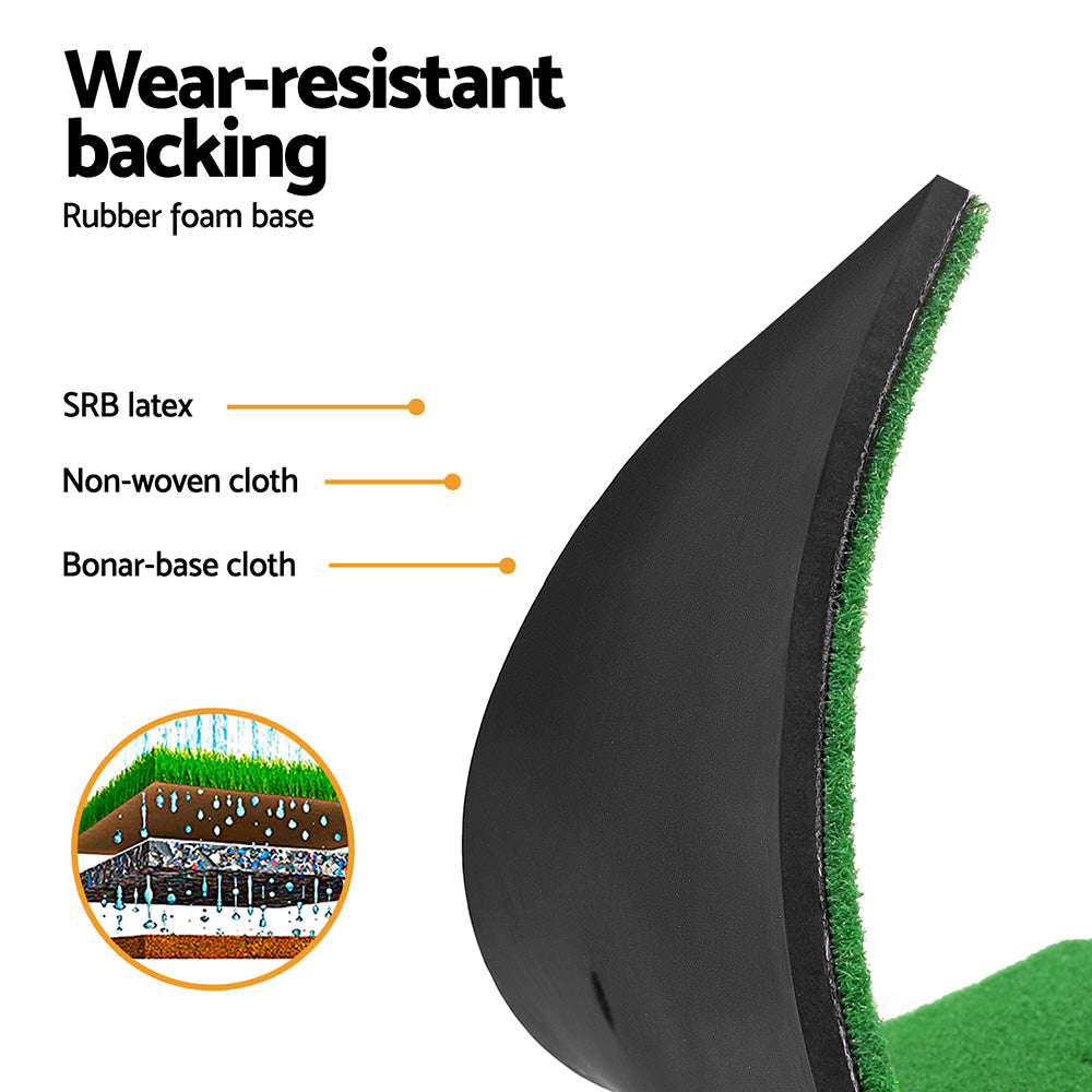 Everfit Golf Hitting Mat Portable Driving Range Practice Training Aid 2 in 1-5