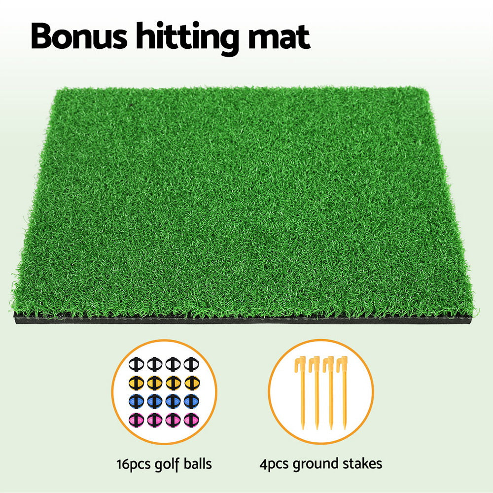 Everfit Golf Chipping Game Mat Indoor Outdoor PracticeÂ Training Aid Set-5