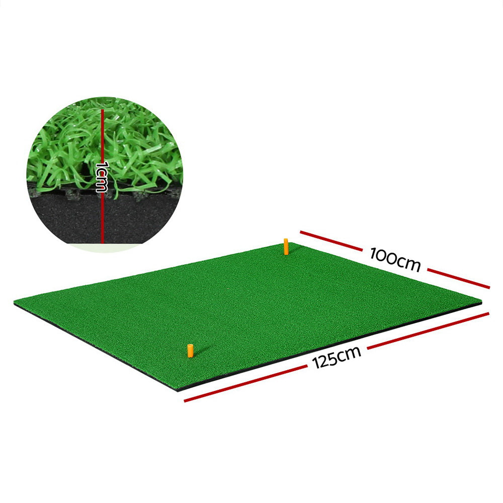 Everfit Golf Hitting Mat Portable Driving Range Practice Training Aid 100x125cm-1