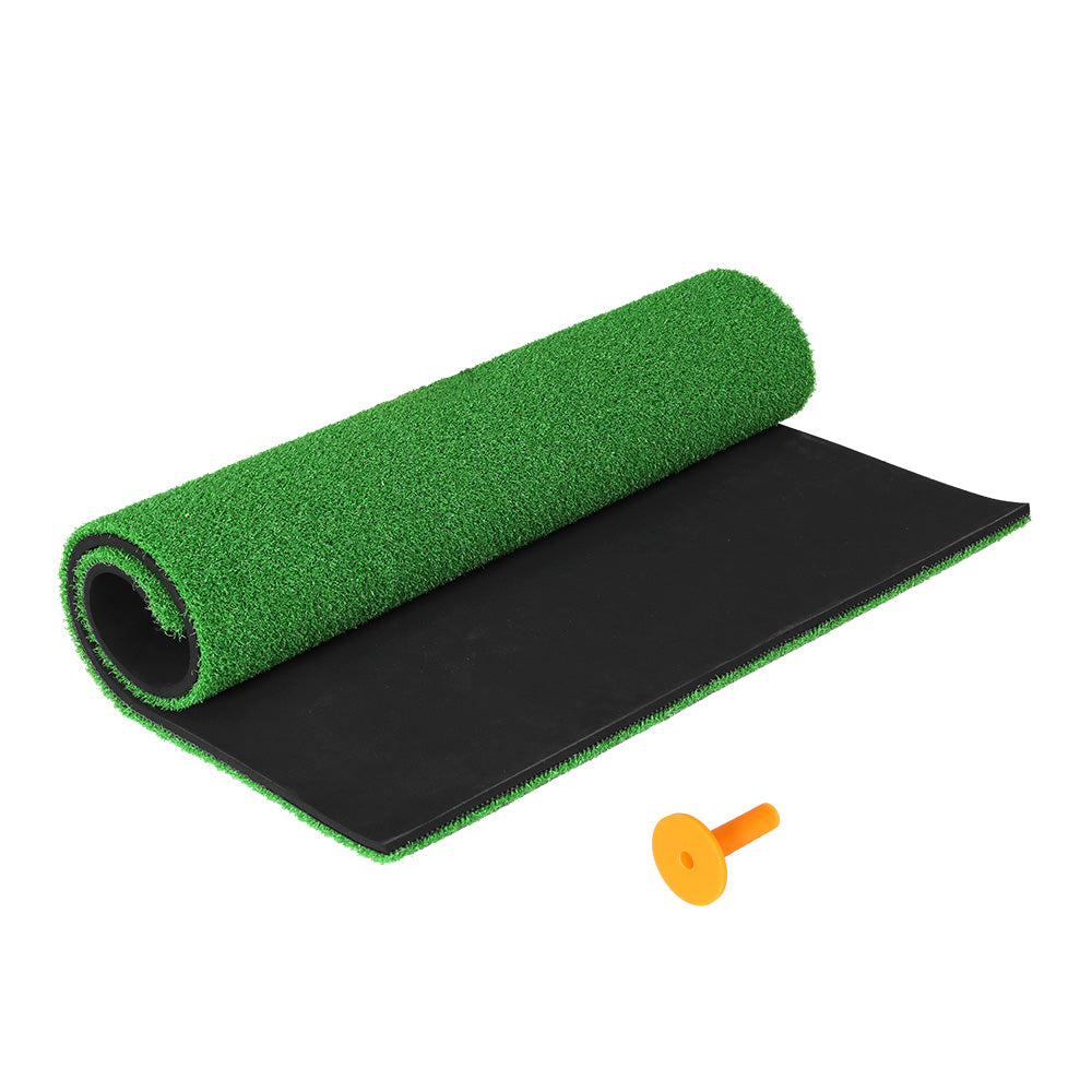 Everfit Golf Hitting Practice Mat Portable Driving Range Training Aid 80x60cm-2