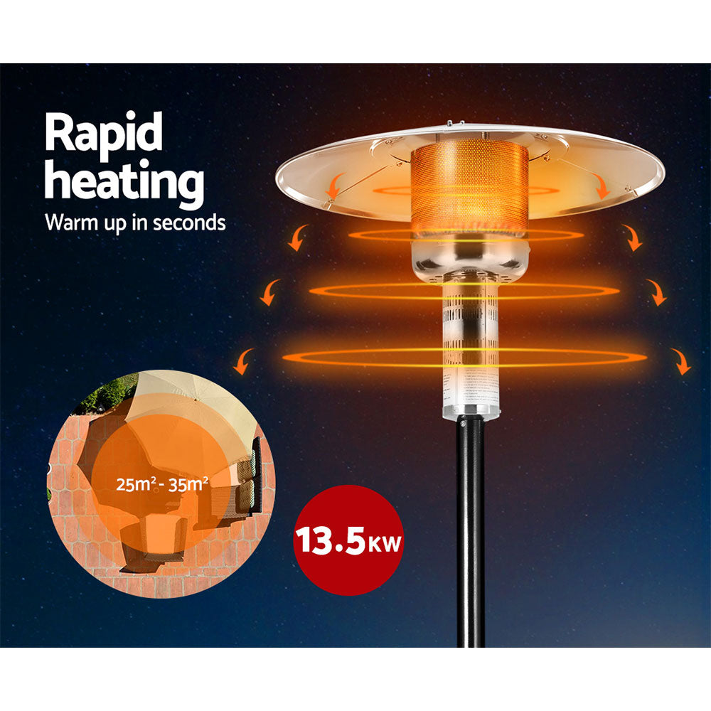 Devanti Outdoor Gas Patio Heater-5