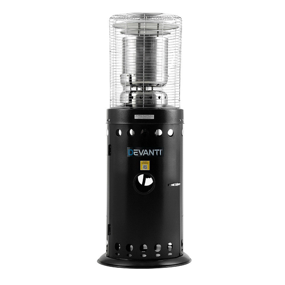 Devanti Outdoor Gas Patio Heater Black-0