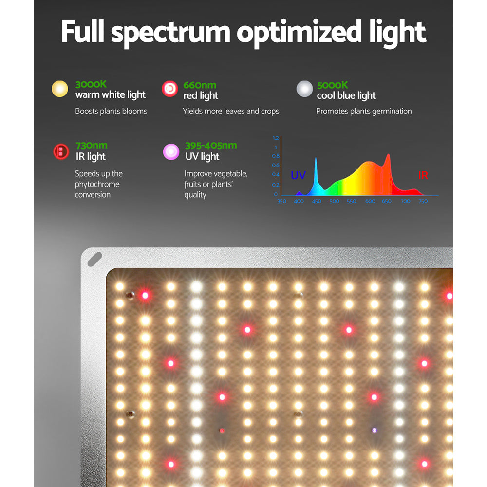 Greenfingers Grow Tent Light Kit 100x100x200CM 2200W LED Full Spectrum-5