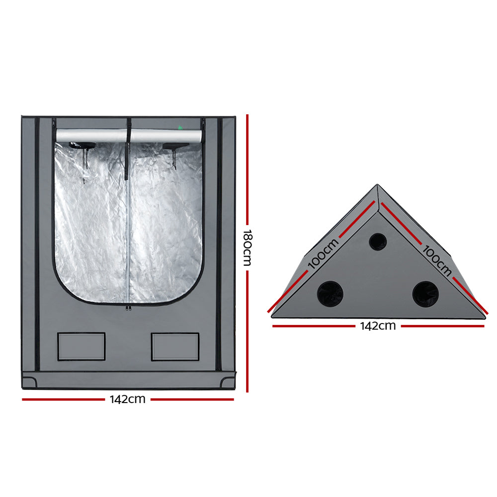 Greenfingers Grow Tent Kits Hydroponics Kit Indoor Grow System 142X100X180CM-1