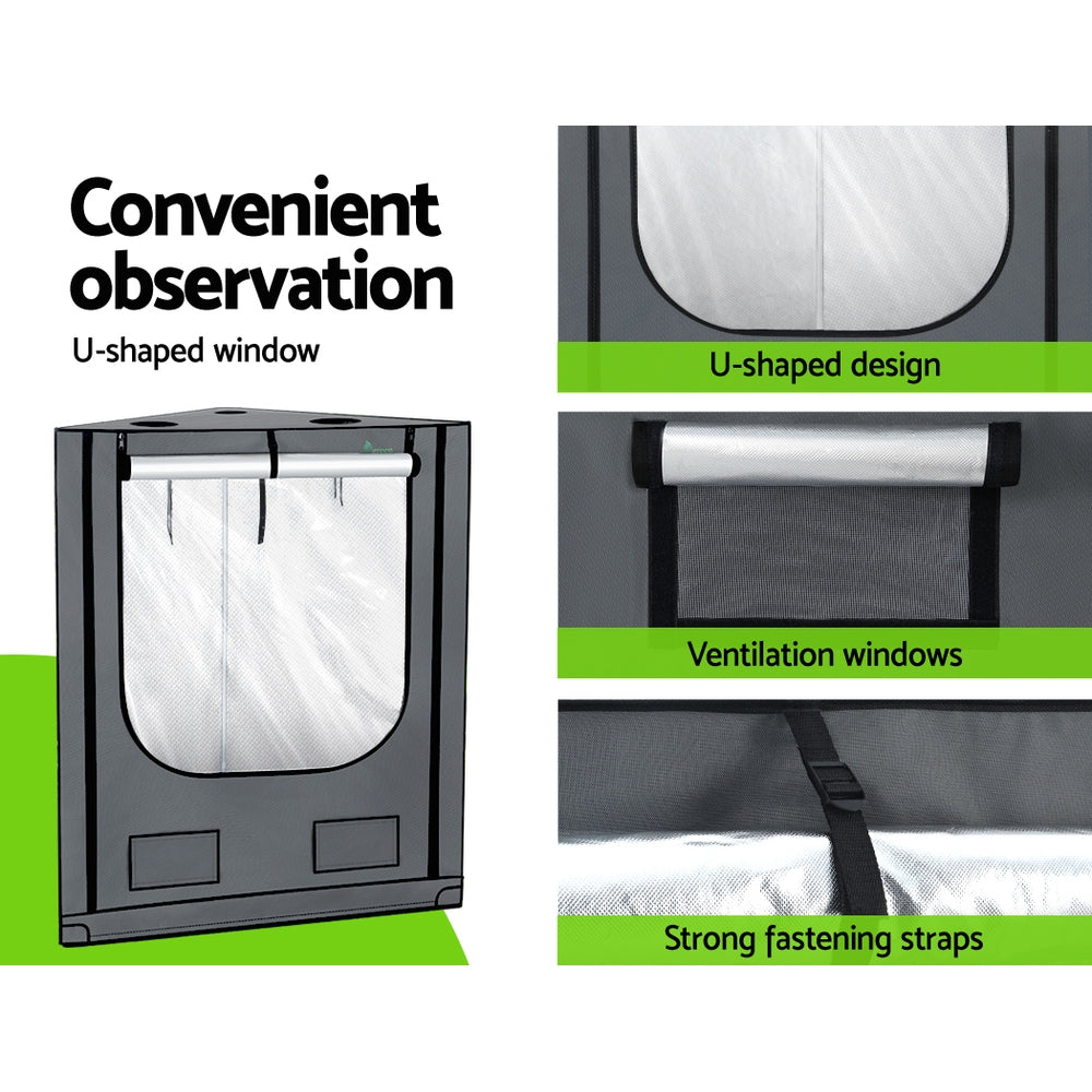 Greenfingers Grow Tent Kits Hydroponics Kit Indoor Grow System 142X100X180CM-3