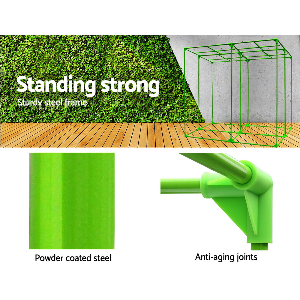 Greenfingers Grow Tent 200x200x200CM Hydroponics Kit Indoor Plant Room System-5