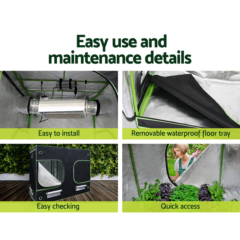 Greenfingers Grow Tent Light Kit 240x120x200CM 4500W LED Full Spectrum-4