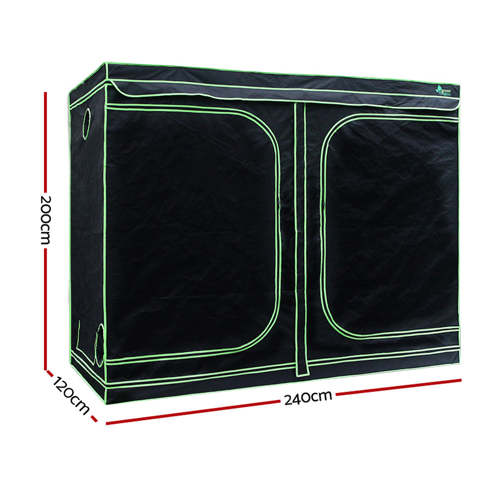 Greenfingers Grow Tent Light Kit 240x120x200CM 2000W LED 6" Vent Fan,Greenfingers Grow Tent Light Kit LED 2000W Full Spectrum 6" Vent 240x120x200CM-1