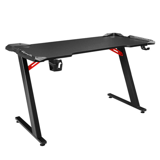 Artiss Gaming Desk Computer Desks LED Light 120CM-0