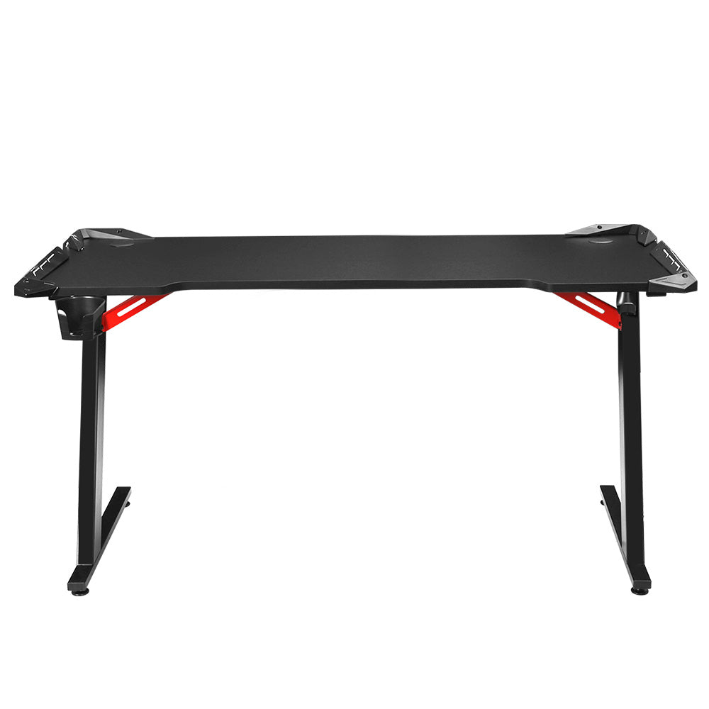 Artiss Gaming Desk Computer Desks LED Light 140CM-2
