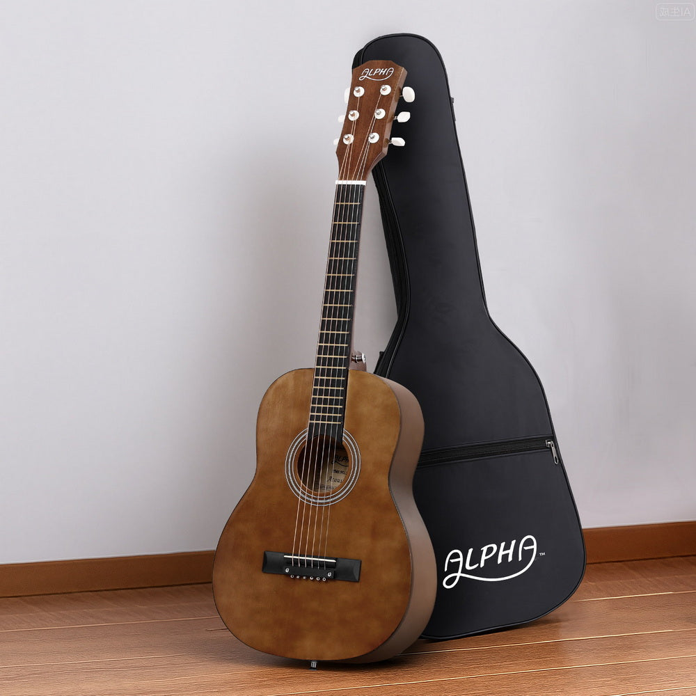 Alpha 31" Steel String Acoustic Guitar Portable-6