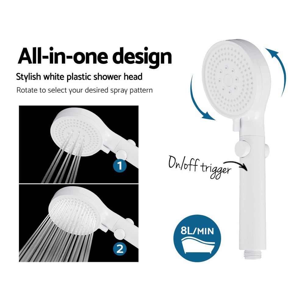 Devanti Portable Gas Water Heater 8L/Min With Pump LPG System Grey-2