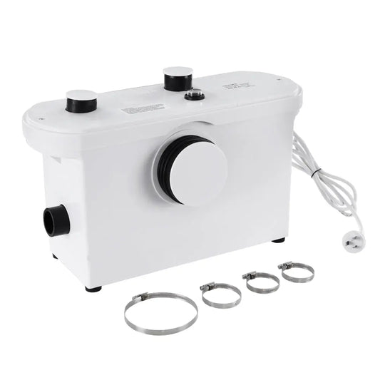 Giantz Macerator Sewerage Pump Waste Water Marine Toilet Disposal Laundry Unit-0