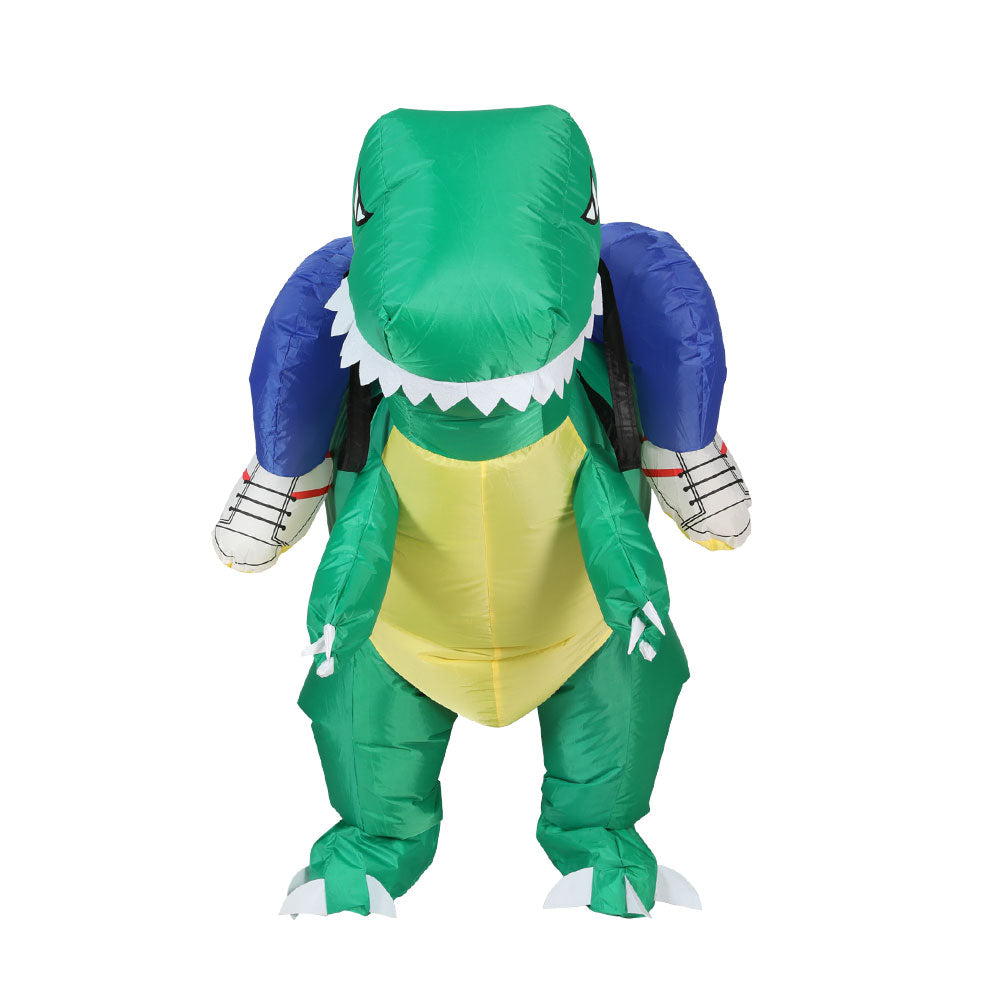 Inflatable Dinosaur Costume Adult Suit Blow Up Party Fancy Dress Halloween Cosplay-2