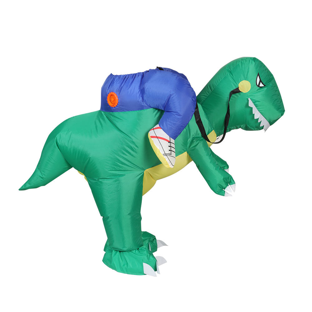 Inflatable Dinosaur Costume Adult Suit Blow Up Party Fancy Dress Halloween Cosplay-3