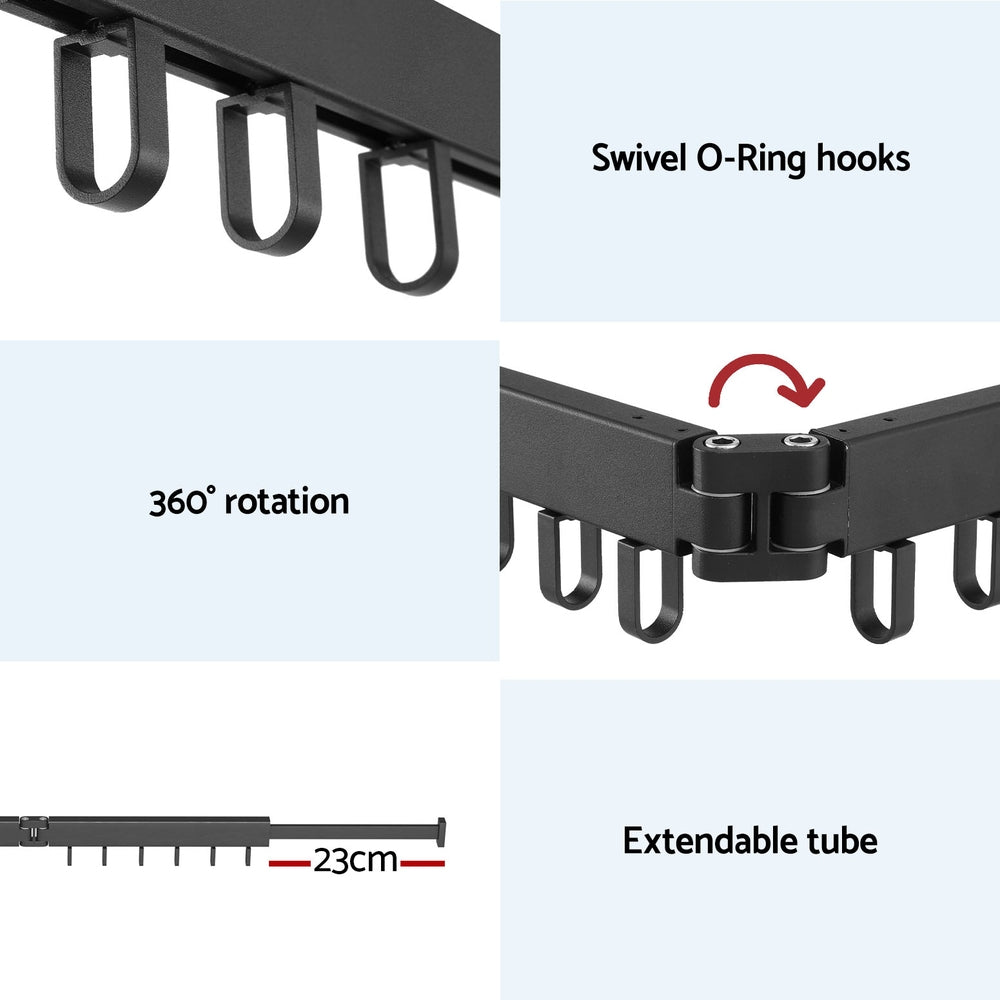 Artiss Clothes Rack Drying Folding Hanger-5