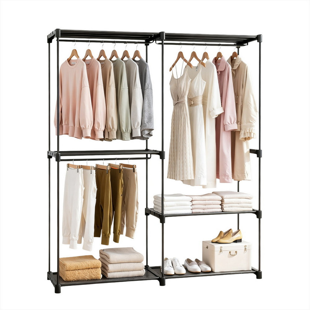 Artiss Wardrobe Clothes Rack Closet 181cm-0