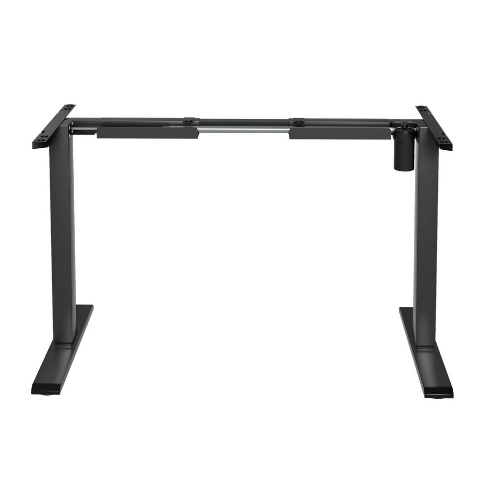 Artiss Electric Standing Desk Frame Only Height Adjustable 70KG Load Black-2