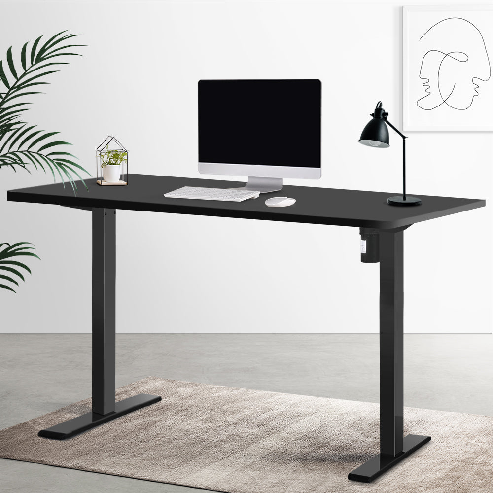 Artiss Standing Desk Motorised Black 120CM-6