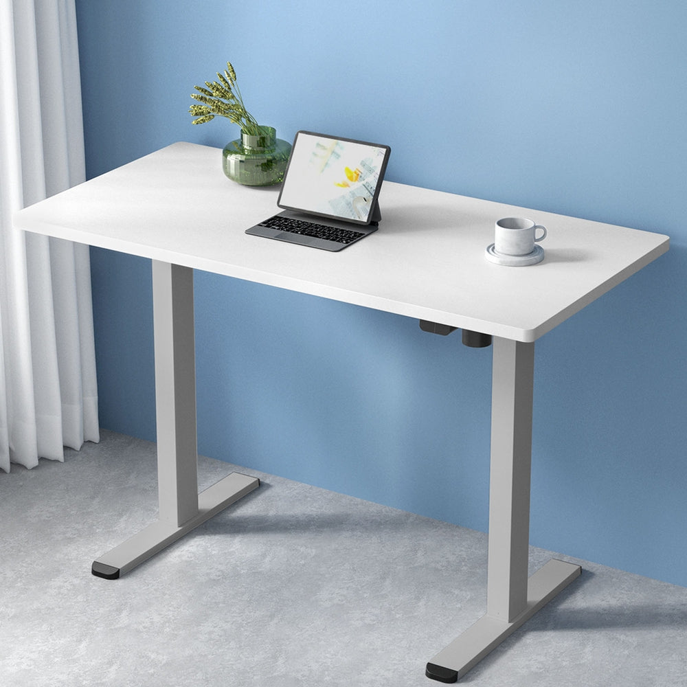 Artiss Standing Desk Motorised 120CM White-6