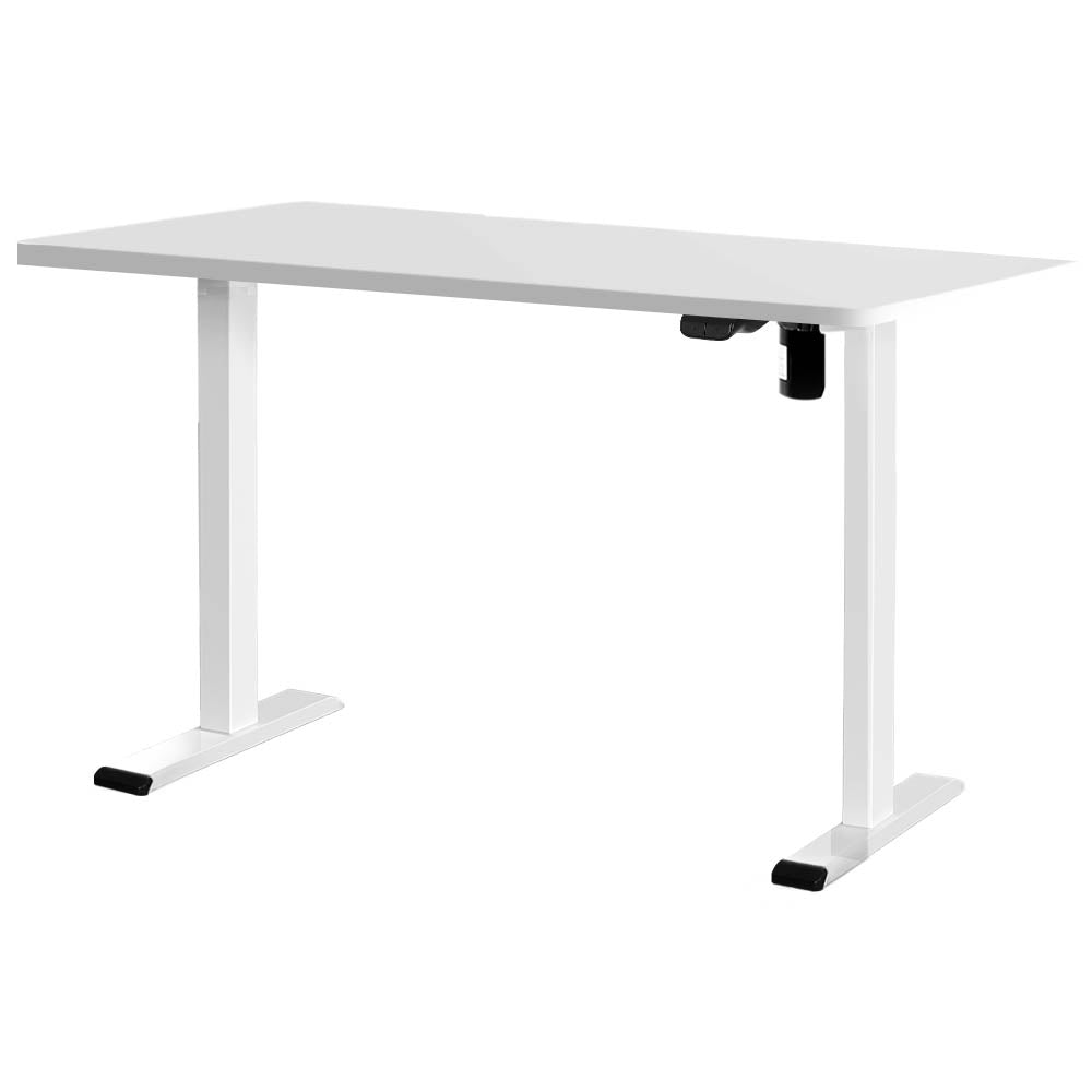 Artiss Standing Desk Motorised Sit Stand Desks White 120CM-0