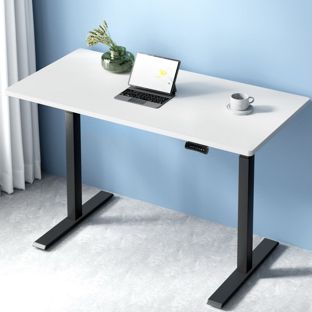 Artiss Standing Desk Motorised Dual Motor White 120CM-6