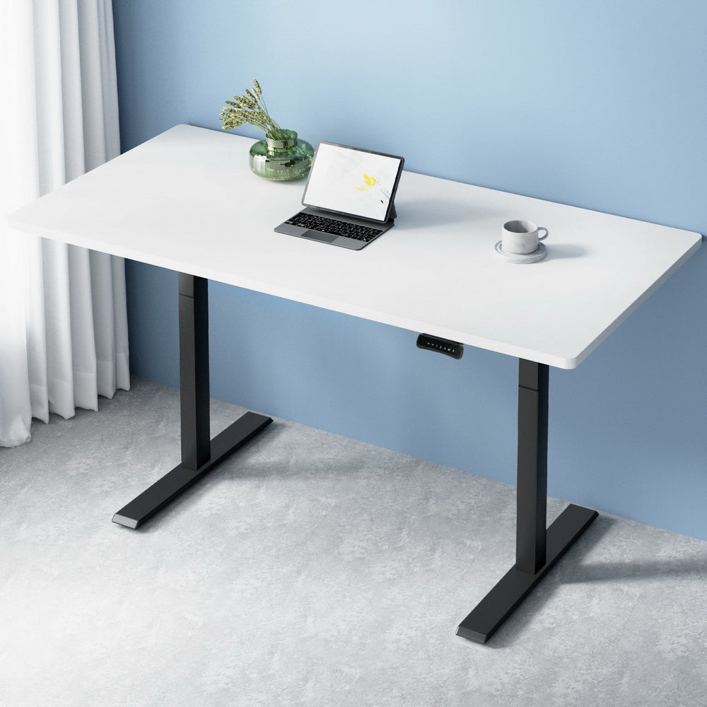 Artiss Standing Desk Motorised Dual Motor White 140CM-6