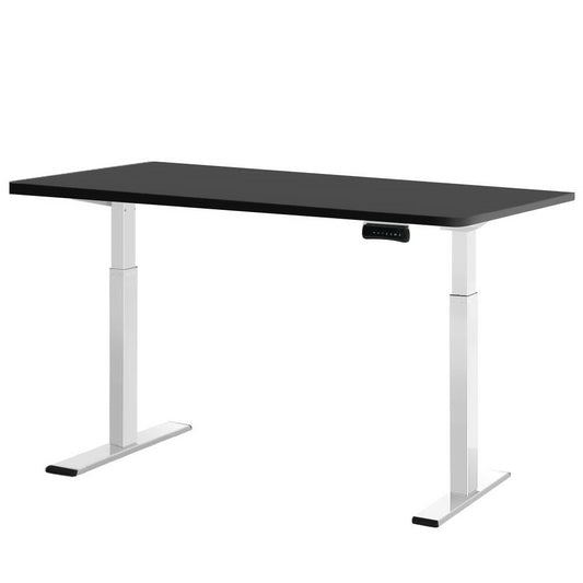 Artiss Standing Desk Motorised Dual Motor 140CM Black-0