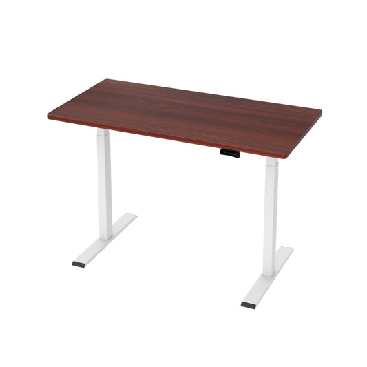 Artiss Standing Desk Motorised Dual Motor 120CM Walnut-0