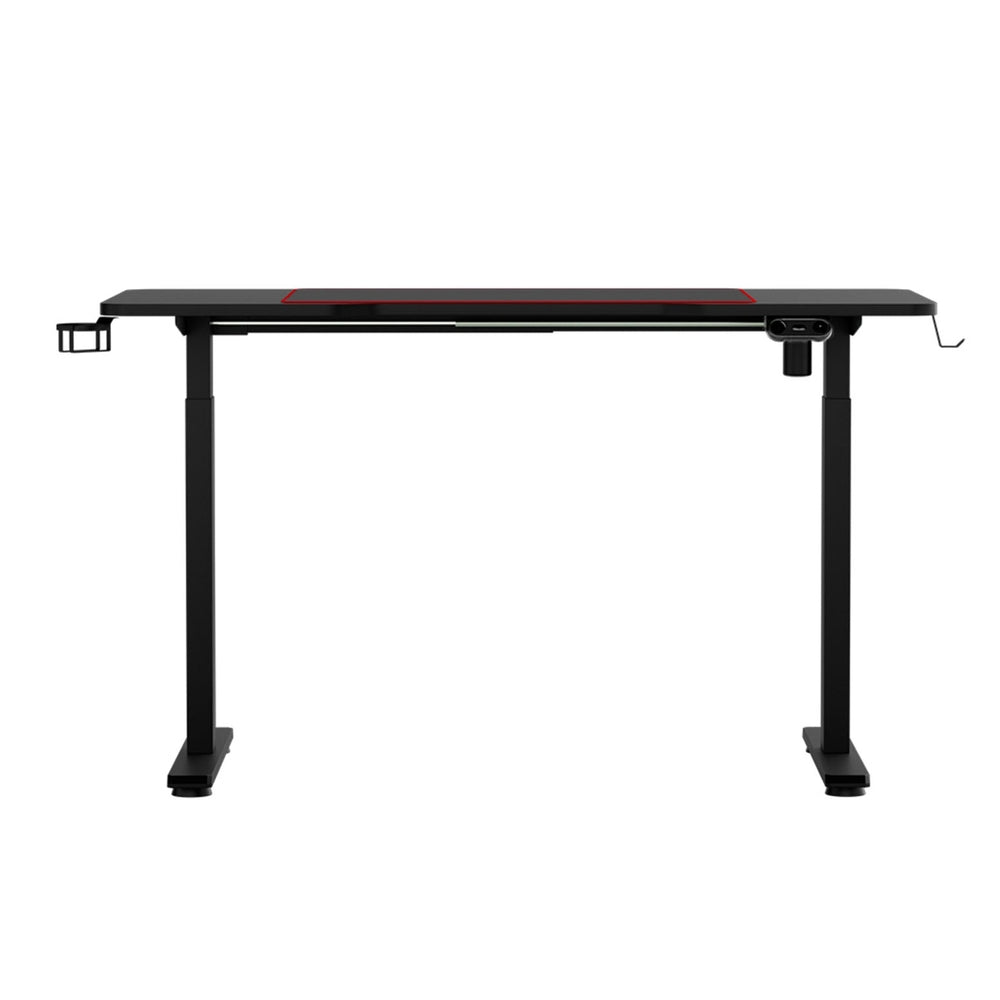 Artiss Gaming Desks Standing Desk Motorised 140CM Black-2