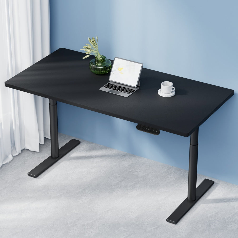 Artiss Standing Desk Motorised Electric Dual Motor Black 140CM-6