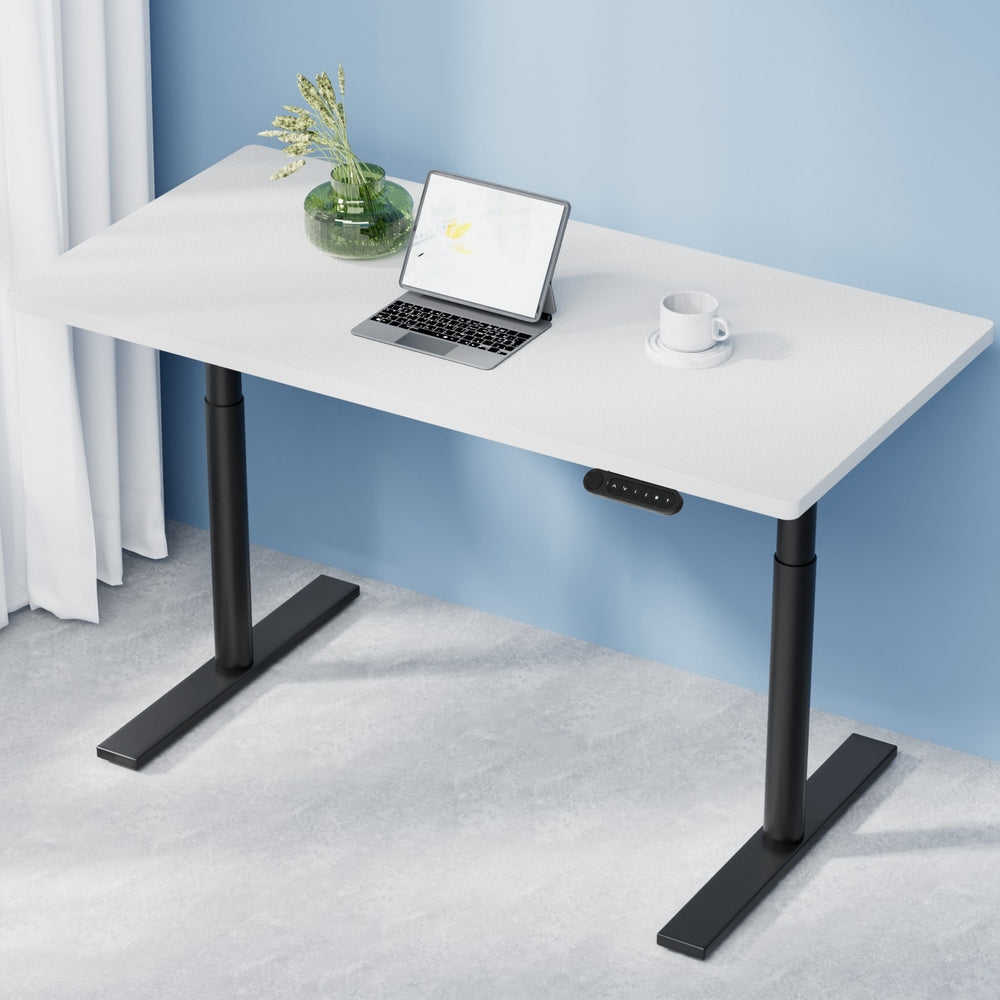 Artiss Standing Desk Motorised Electric Dual Motor White 120CM-6